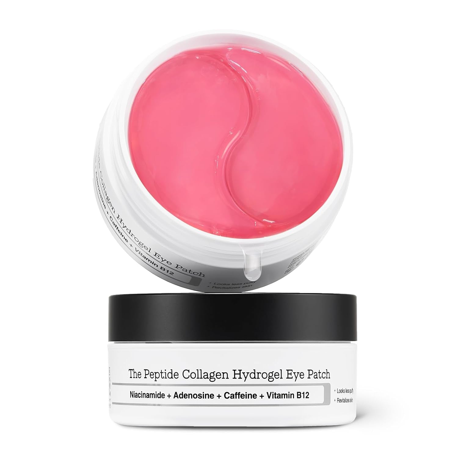 under Eye Mask, Peptide Collagen Hydrogel Eye Patch for Puffy Eyes and Dark Circles, 60 under Eye Patches, Korean Skin Care